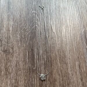 Rose Pendant Necklace